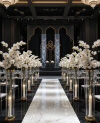 Modern glam Wedding Theme